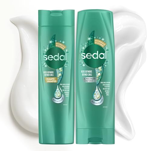 SEDAL Rizos Definidos - Shampoo 400ml y Tratamiento Acondicionador 350ml 2 pack