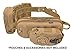 HAZARD 4 Bandoleer: Mini Optics/EDC Shell-Sling - Coyote