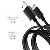 STEALTH Zestaw 2 wielofunkcyjnych kabli USB-C do ładowania, wykonanych z najwyższej jakości silikonu, kompatybilnych z urządzeniami USB-C, o długości 2 m