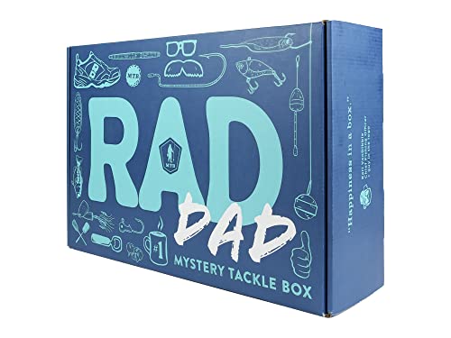 Catch Co Mystery Tackle Box Rad Dad Fishing Kit | Bass Fishing | Dad Fishing | Fishing Lures | Fishing Products | For Dad #TOP2