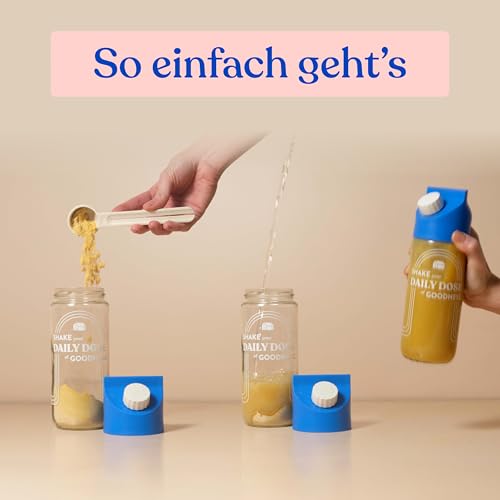 Blue Farm Bio Golden Oat für bis zu 3 Liter zu selbermischen - Der Milchersatz mit Kurkuma und Ashwagandha - Ohne Zusatzstoffe und Zuckerzusatz - 100% Bio und vegan