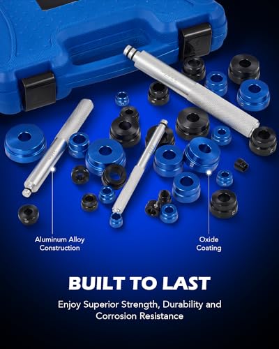 Orion Motor Tech MPN1BJSOS0400 Bearing Press Kit, 33Pc Bearing Race And Seal Driver Set thumb #6