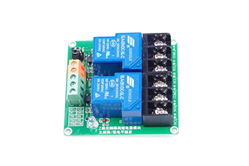 Knacro 2-Channel 5V Relay Module High Low Level Triggering Optocoupler Isolation Load 30A Dc 30V Ac 250V For Plc Automation Control, Industrial System Control #TOP3