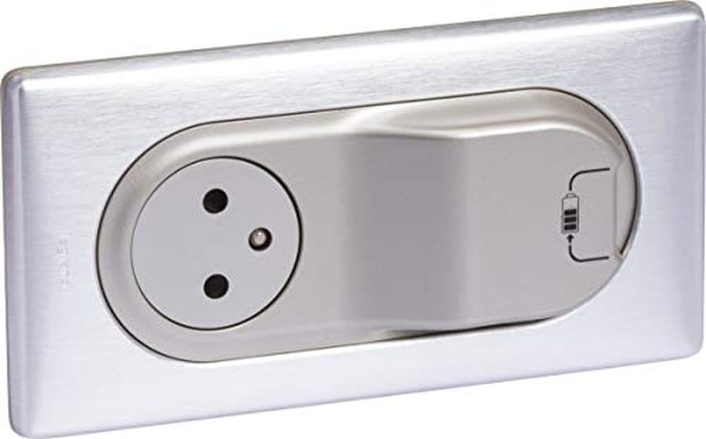 LEGRAND - Prise RJ45 Cat. 6 FTP avec Plaque Céliane - Prise Murale Multimédia - Pour Transmissions Haut Débit Gigabit Ethernet - Fabriqué En France - Blanc