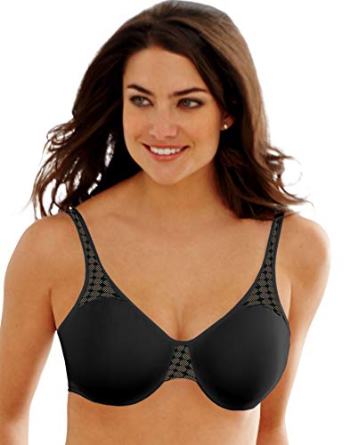 Soutien-gorge minimiseur Bali Passion For Comfort noir 36D sous-vêtement grand bonnet