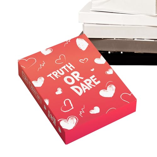 Paarkartenspiel - Romantisches Beziehungsspiel | 50 Datumsideen für Liebhaber, Teenager -Dating, Valentinstag, Date -Nacht, Nacht Trinken, Partygefallen, lustiges Geschenk für Erwachsene