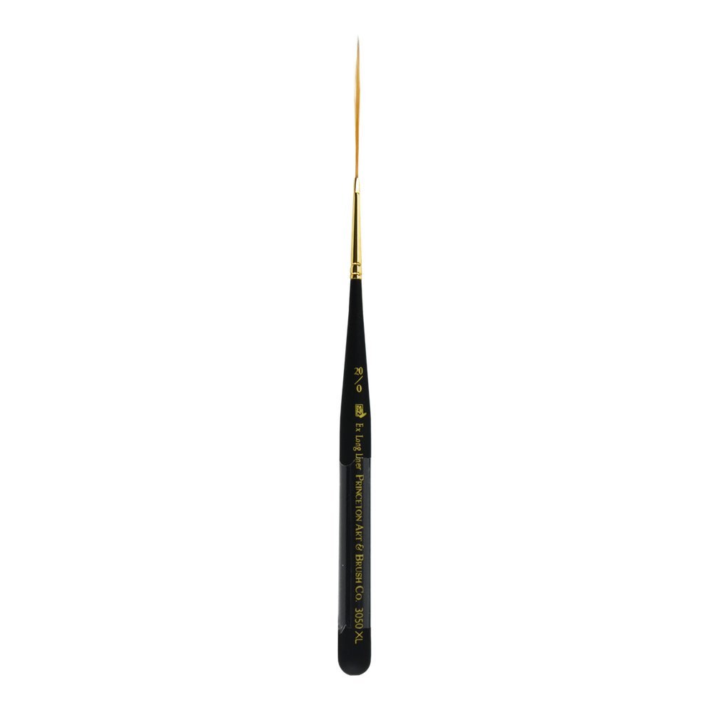 Princeton Art & Brush Company Beige Pab Mini Synthetic Sable 3050 Xl Liner 20/0