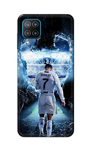 Image of Printed Hard Back Cover Case for Samsung Galaxy F12 Back Cover (Footbal Legend) -702