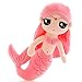 Sirena Juguete de Felpa, Los Niños Adultos Navidad Regalo Cumpleaños Linda Durmiendo Almohada de Peluche,Rosado,30cm