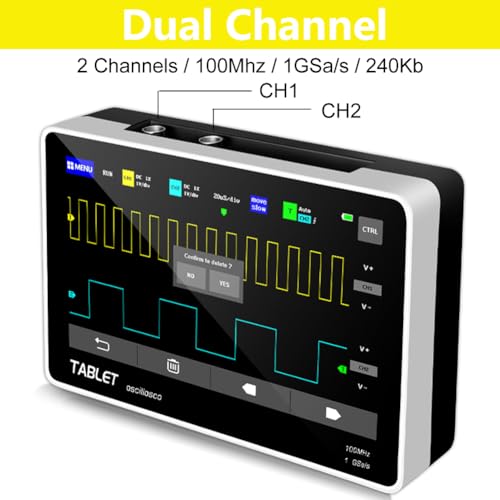 Yeapook ADS1013D EU Handheld Digital Tablet Oscilloscope Portable Storage Oscilloscope Kit thumb #2