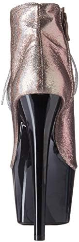 Ellie Shoes Women's Zaylee Fashion Boot, Pewter, 10 | Image 2