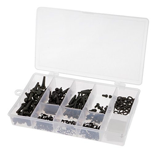 YIJU 240 Pçs Kit Equipamento de Pesca Da Carpa Equipamentos de Cabelo Caixa Combinação Acessórios Sn