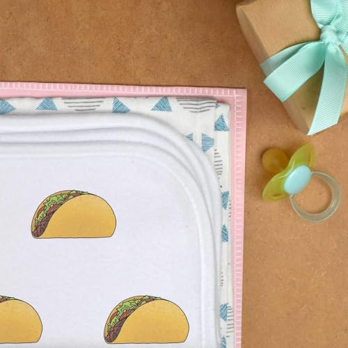 Azeeda 'Tasty Taco' Baby Burp/Wash Cloth (BC00031052)3