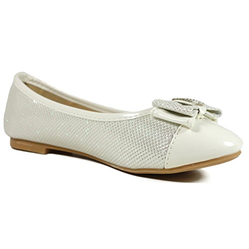 Adorababy Toddler Little Girls Dress Ballet Bow Flat4