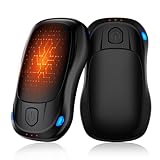 Handwärmer Elektrisch 2 Set, Taschenwärmer Wiederverwendbar AI Smart Chips 20 Stunden Heizun, Magnetic USB Hand Warmers 3-Einstellungen Schnelle Heizung, Geschenke für Frauen Männer Outdoor