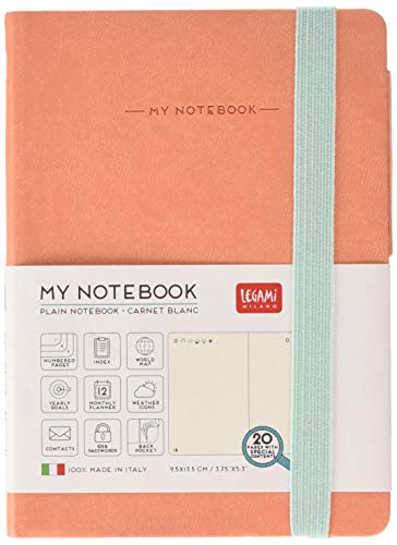 Legami My Notebook – Pequeño Plain Salmon