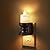 Meonum 1 Pcs Flameless Candle Night Light Plug into Wall, LED Motion Sensor Dusk to Dawn Nightlight Farmhouse Vintage Rustic Flicker Night Light for Adults Decorative Bedroom Bathroom Kitchen Hallway