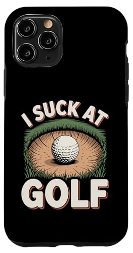 I Suck At Golf Joke ʔSt s Ȓj St X}zP[X iPhone 11 Pro p