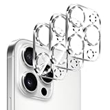 Dengduoduo 3 Pack Camera Lens Protector for iPhone 16 Pro 6.3 inch and 16 Pro Max 6.9 inch, Tempered Glass, Ultra HD, 9H Hardness, Anti-Scratch, Case Friendly [No Affect on Night Shots]