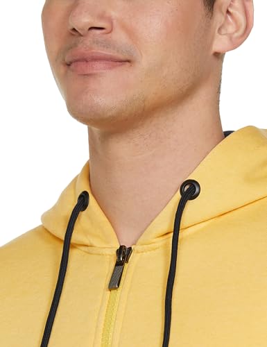 Image of Qube By Fort Collins Men Cotton Hooded Sweatshirt