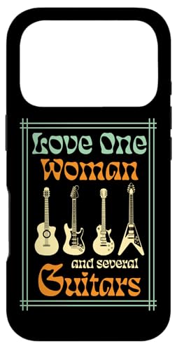 Love One Woman And Sseveral Guitars�M�^���X�g�x�[�X�v���[���[ �X�}�z�P�[�X iPhone 17 Pro �p