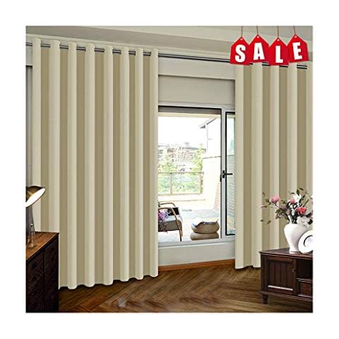 Flei Solid Curtains 100x150cm , Plain Curtains Cover