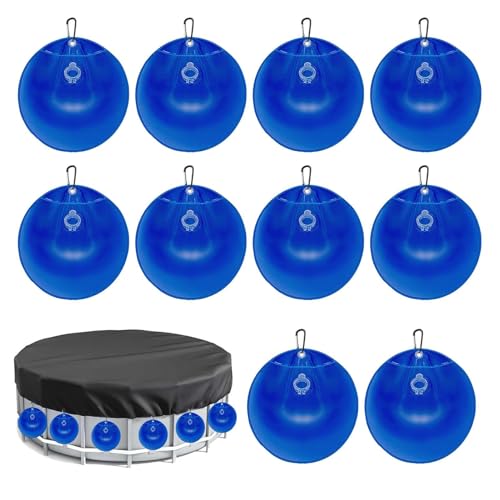 Sacs à eau pour bâche de piscine x10 avec boucles de fixation au sol - 2