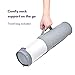 C CUSHION LAB Roll Pillow for Neck Relief - Extra Dense Memory Foam Round Cylinder Bolster for Cervical Support, Spondylosis, Neck Pain Relief, & Spine Lumbar Traction - Washable Cover & Travel Bag