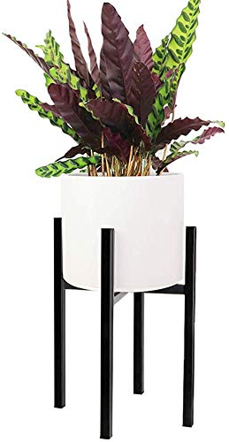Ezzu Crafts Plant Stand Modern Metal Flower Pot Stand for Indoor Outdoor Tall Potted Plant Holder Plant Display Fits up 7-10 Inch Planter for Garden(Plant and Pot Not Included) (B081V4HHTL) Amazon Price History, Amazon Price Tracker
