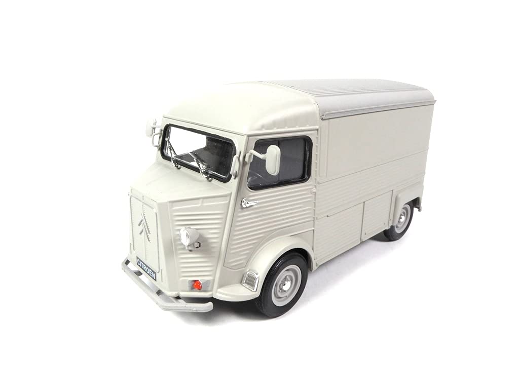 - Camion utilitaire 1/24 compatible avec CITROEN Type H (HY Welly 24019)