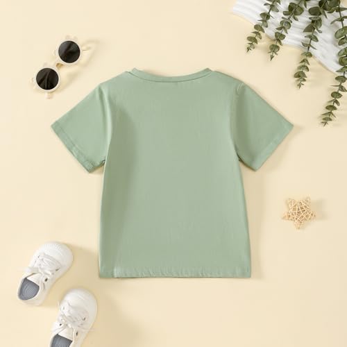 Image of Little Girl /Boy Shirts Insect Animals Tee Shirt Top Summer Short Sleeve Clothes 2-7 Years