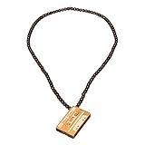 Material: Lindenholz Wood Fellas Herren Kette Tape braun braun Einheitsgröße