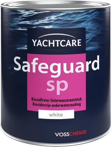 Yachtcare Safeguard SP 750ml White - Biozidfreier Unterwasseranstrich für Segel- und Motorboote - Bewuchsschutz für GFK Boote