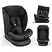 Kinderkraft I-GROW 2 PRO Kindersitz 0-36 kg, I-SIZE 40-150 cm, 360 grad drehbar, Kinderautositz mit Isofix station, FWF und RWF, Verstellbare Kopfstütze/Rückenlehne mit Liegeposition, Schwarz