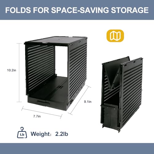 Image of PLAMOKOJO DIY Model Shelf Stand,Plastic Parts Shelf, Plate Rack, Tool Storage Container for Hobby Making Parts, Suitable for 1 /144Boards,Organize
