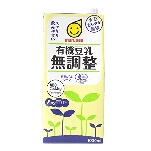 マルサン 有機豆乳 無調整