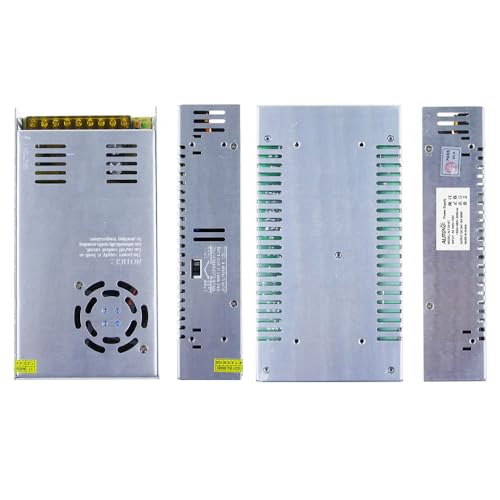 Image of ALITOVE DC 24V Universal Regulated Switching 15A 360W Power Supply Transformer Adapter LED Driver 110V /220V AC Input for LED Strip CCTV Radio (2 Pack)