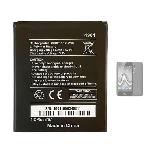 Aousavo WIKO 4901 Batterie de Rechange Compatible avec WIKO Tommy, Wiko Tommy 2