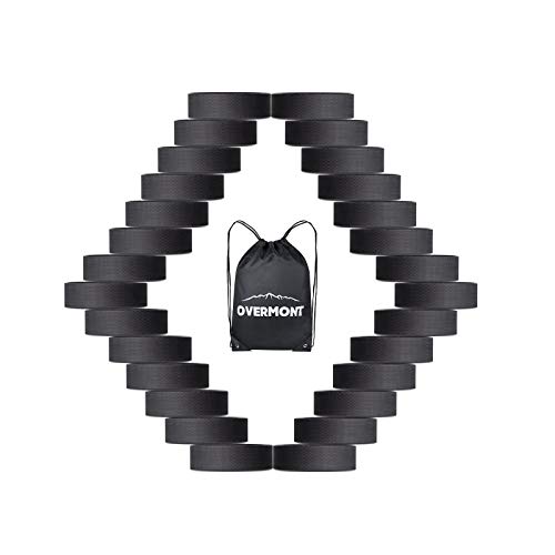 Overmont Ice Hockey Pucks Practice Hockey Pucks Sports Fan Hockey Pucks Ice Hockey Balls 28PCS