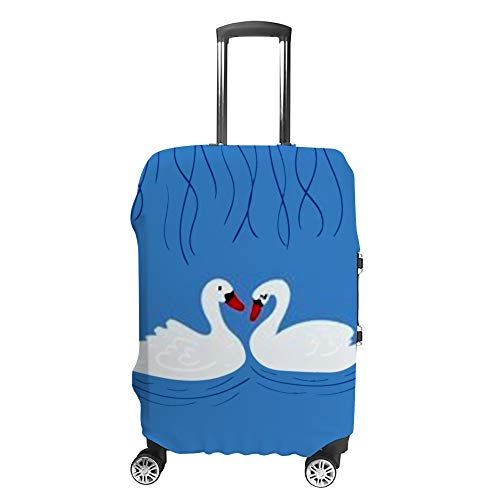 Housse de valise cygne pour repérer votre bagage à l'aéroport facilement