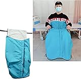 GIFTZU Manta para Silla de Ruedas Impermeable Universal Saco para Silla de Ruedas Invierno Pierna Pie Atrás Bolsa...