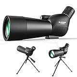 Suncore HD Zoom Spotting Scope - Standard 15-45x60 Waterproof Fully Multi Coated Optical Lens Perfect for Target Shooting Hunting Stargazing Bird Watching Wildlife Scenery (45°)