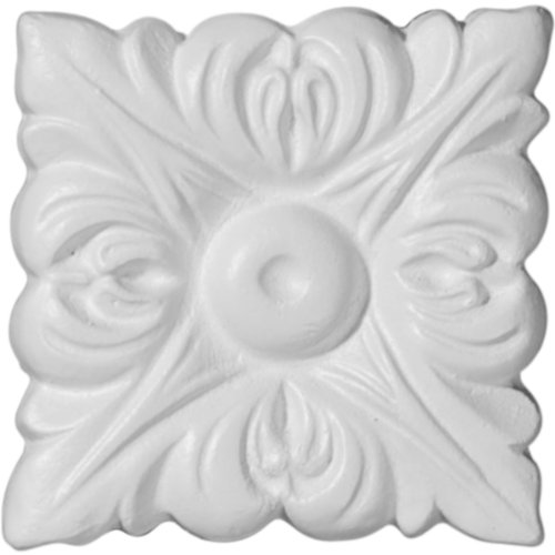 Ekena Millwork ROS02X02OX 2 1/2-Inch W X 2 1/4-Inch H Oxford Rosette