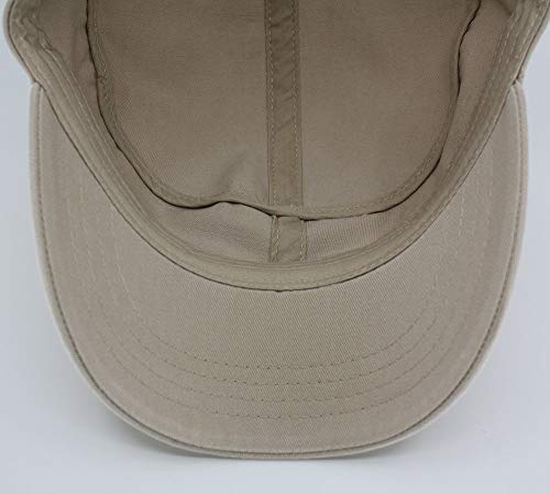 Image of The Vintage Year Heavy Stitching Washed Cotton Cadet Hat - Durable Military Baseball Cap for Men & Women, Outdoor Casual Wear