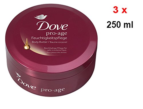 Preisvergleich Produktbild Dove Body Butter - Pro Age - 3er Pack (3 x 250 ml)