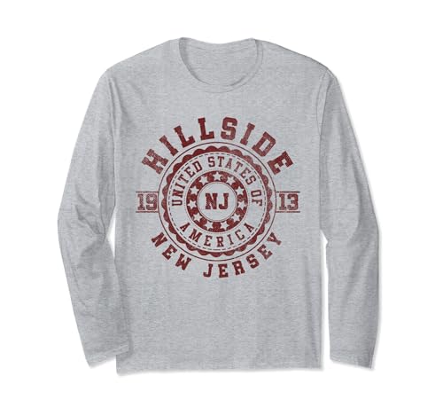 Hillside NJ | New Jersey | Vintage City Apparels Long Sleeve T-Shirt