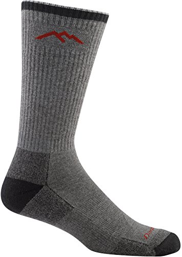 Darn Tough Coolmax Boot Cushion Socks - Men's Gray/Black Large