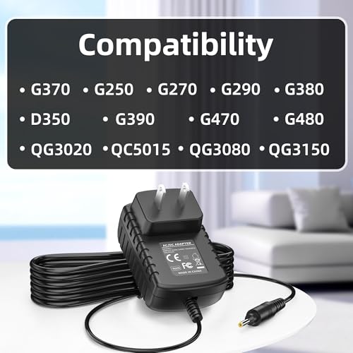 1.6V Power Cord for Philips Norelco G370 G250 G270 G290 G380 D350 G390, G470, G480 Grooming System Charger Replacement Charger for Philips Beard Hair Trimmer QC5015 QG3080 QG3150 QG3020