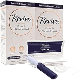 Revive 30-Day Bladder Support for Women. Comfortable. Easy-to-Use. Discreet. Reusable. Get Back to Being You. (Does Not Prevent Urge Incontinence)(Pack of Two)
