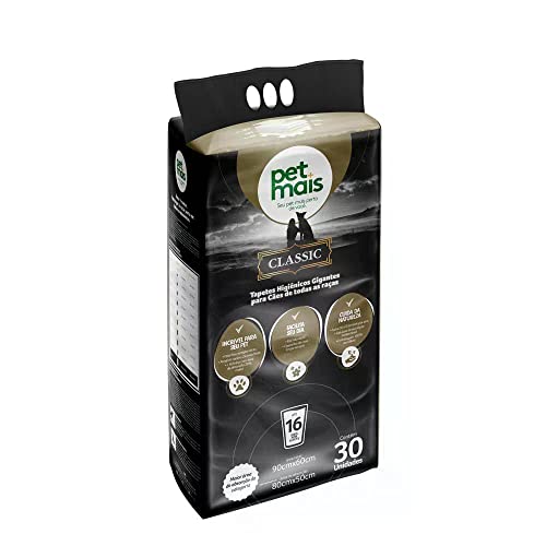Tapete Higiênico Petmais Classic Super Premium - 30 unidades - 90x60cm